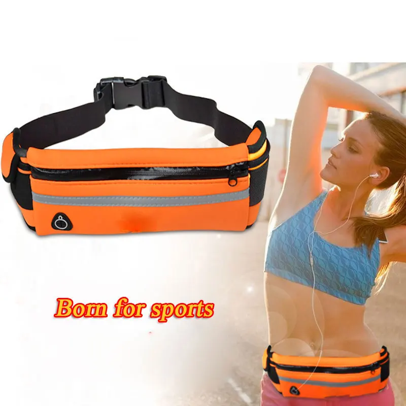 Earphone Case Headphone Accessories Waterproof Convenient Carrying For Mobile Phone Key Money Outdoor Sports Waist Bag | Электроника