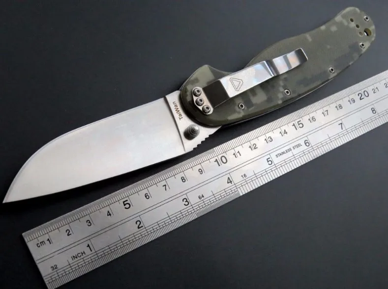 Новая модель крысы 1 AUS-8 лезвие G10 ручка складной нож Тактические выживания уличные ножи кемпинг Охота спасения EDC Портативные Инструменты