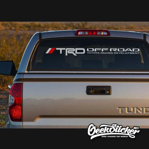 Truck Front Window Decals