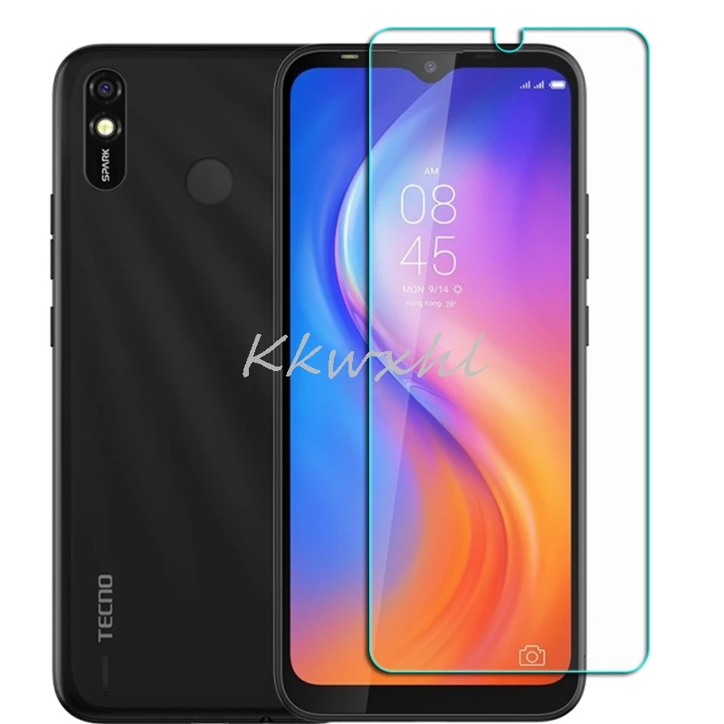 For Tecno Spark 4 Air Glass Screen Protective Tempered FOR Spark4 Lite Power GO Protector Cover Film | Мобильные телефоны и
