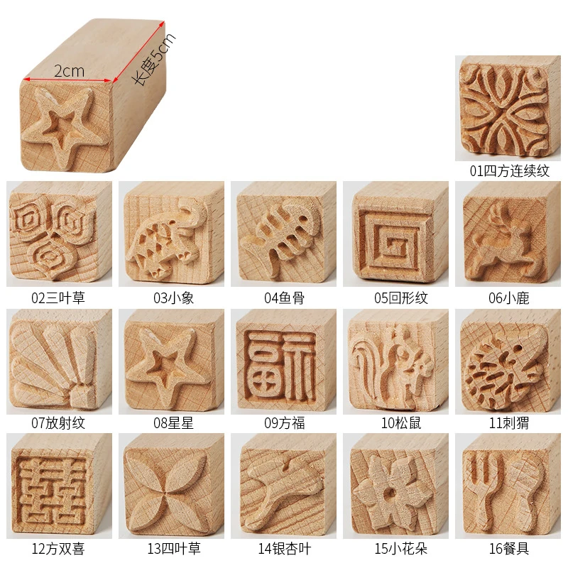 Wooden Clay Pottery Stamps Pottery Tool Modeling Pattern Stamp Clay Rolling Pin Textured Hand Roller Wooden Handle Tools pottery tools,clay sculpting tools,pottery sculpting tools,clay craft tool