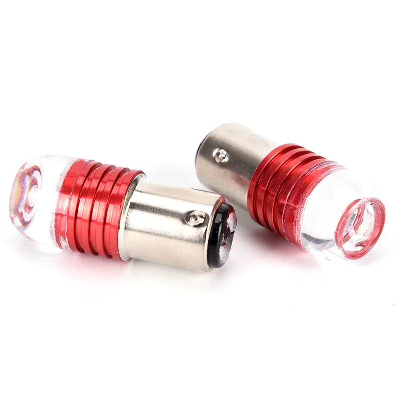 2pcs Car Light Strobe Flashing 1157 LED Car Tail Brake Light Projector Lamp Bulb decorative lighting