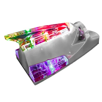 

Ultra-High Brightness LED Car Truck Wind Powered LED Light Roof Antenna Shark Fin Warning Flash Lamp Safty no battery drive#P10