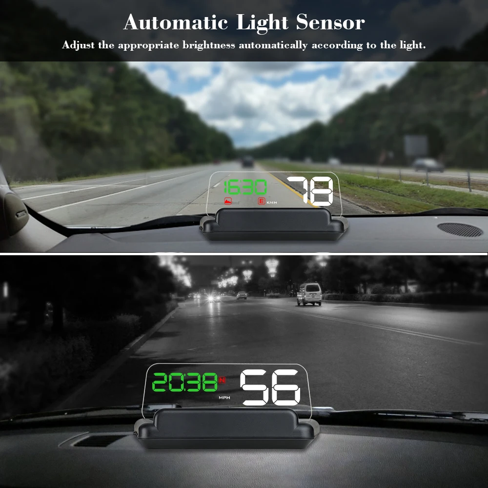 Дисплей HUD T900 gps OBD OBD2 Head Up дисплей T900 автомобильный проектор Цифровой измеритель скорости автомобиля Охранная сигнализация