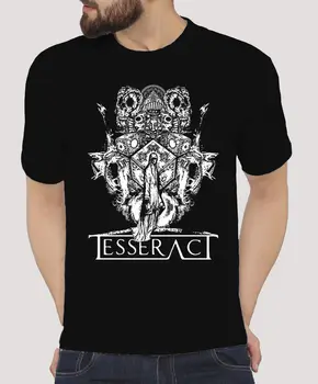 

TESSERACT BOX PROGRESSIVE METAL 100% Cotton T-Shirt S - 3XL Sleeves Boy Cotton Men T Shirt Top Tee 2018 Latest Plus Size