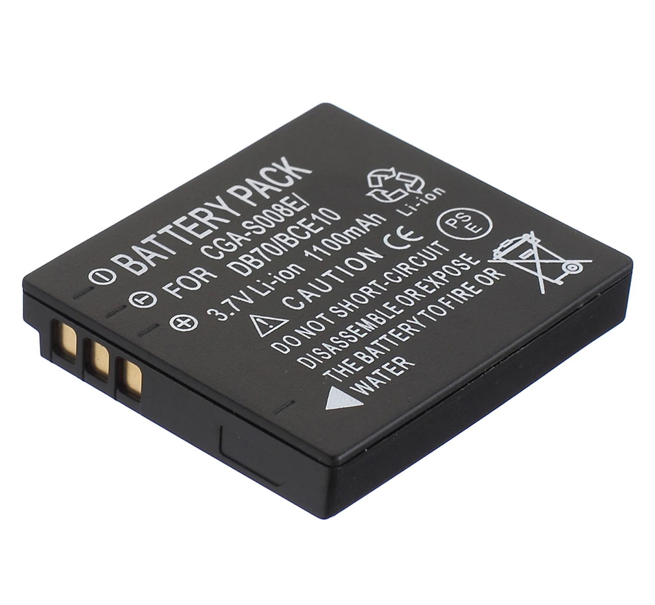 Аккумуляторная батарея для Panasonic HM-TA1, SDR-S7, SDR-S9, SDR-S10, SDR-S10P1, SDR-S15, SDR-S26, SDR-SW20, SDR-SW21, SDR-SW28, видеокамеры