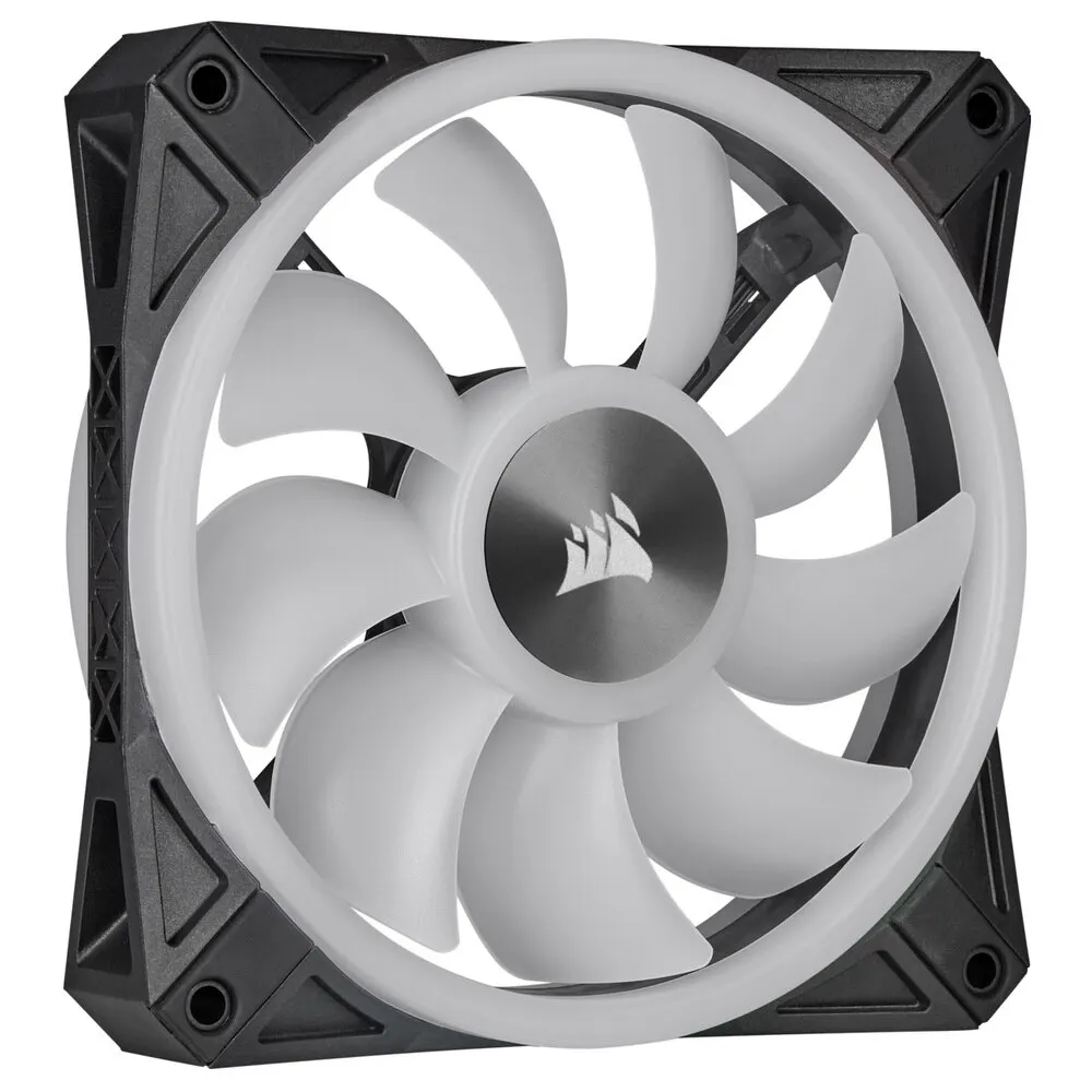Fan Corsair iCue ql120 RGB [co-9050098-ww] 120mm PWM triple fan