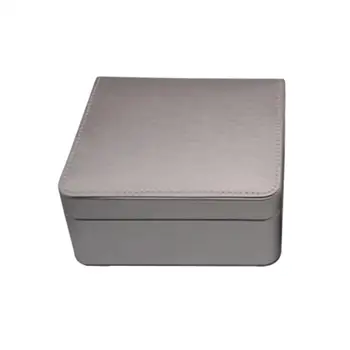 

1pc PU Leather Jewelry Storage Case Box Container For Earring Ring Necklace Storage