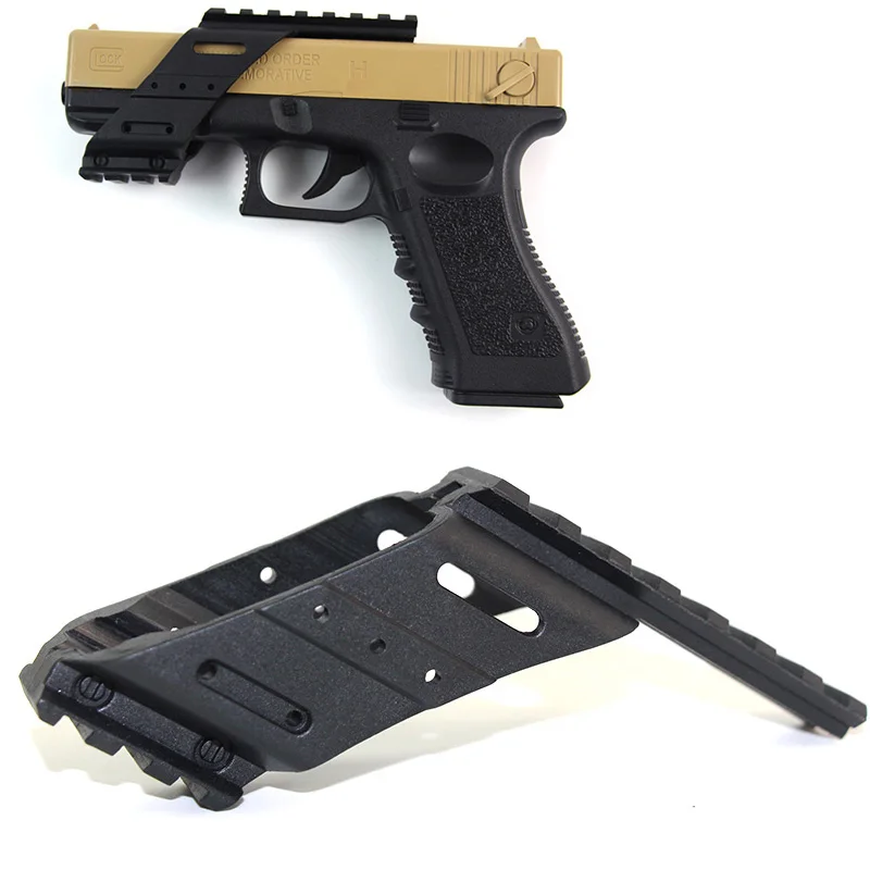 Универсальный рельсовый держатель для пистолетного прицела Glock 17 1911 5 56 прицел 20