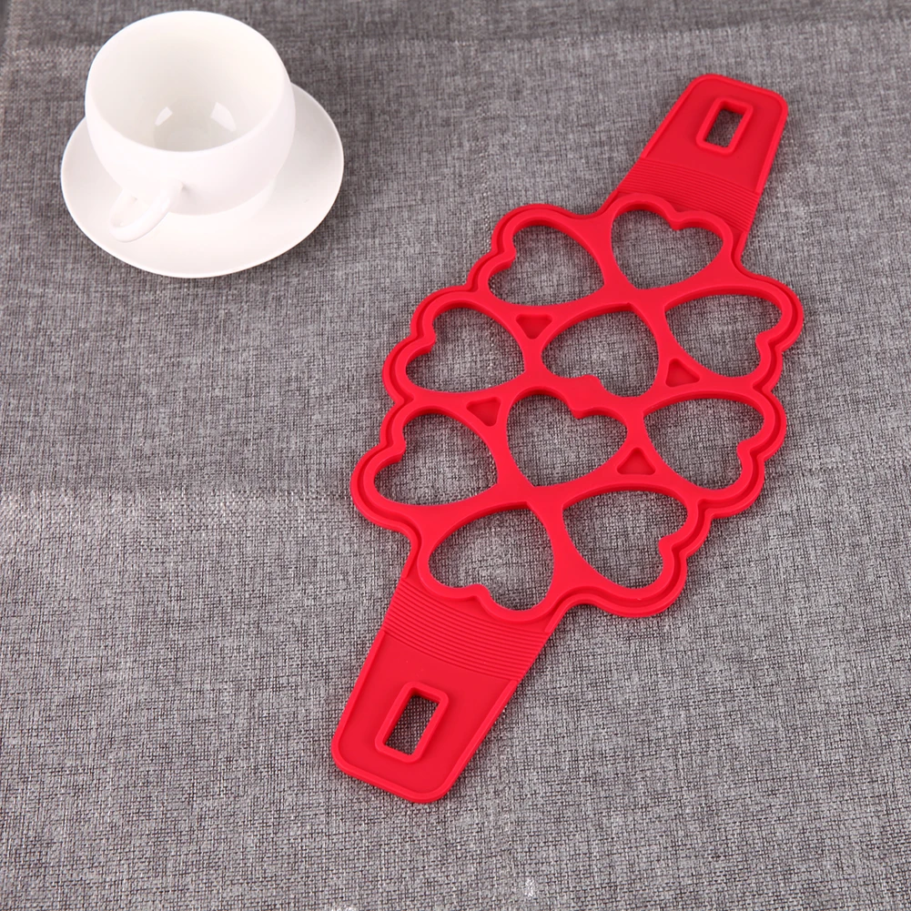 Pancakes Maker Anti-baking Tool Around the heart Pancakes Maker Egg cooker Pan Flip Eggs Mold Cooking Baking Accessories