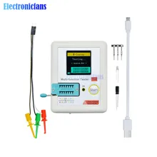 TC-T7-H High Precision Transistor Tester ESR Diode Triode Capacitance MOS/PNP/NPN LCR MOSFET TFT LCD Screen Tester Multimeter T7