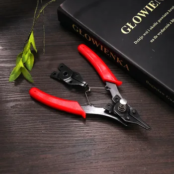 

4 IN 1 Set Multi-Function Pliers Snap Ring Pliers Tools Internal External Ring Remover Retaining Circlip Pliers Multi Crimp Tool