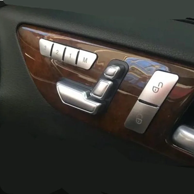 12 шт. для Benz c-класс W204 08-13 дверной замок и сиденья памяти крышки кнопок отделка AU