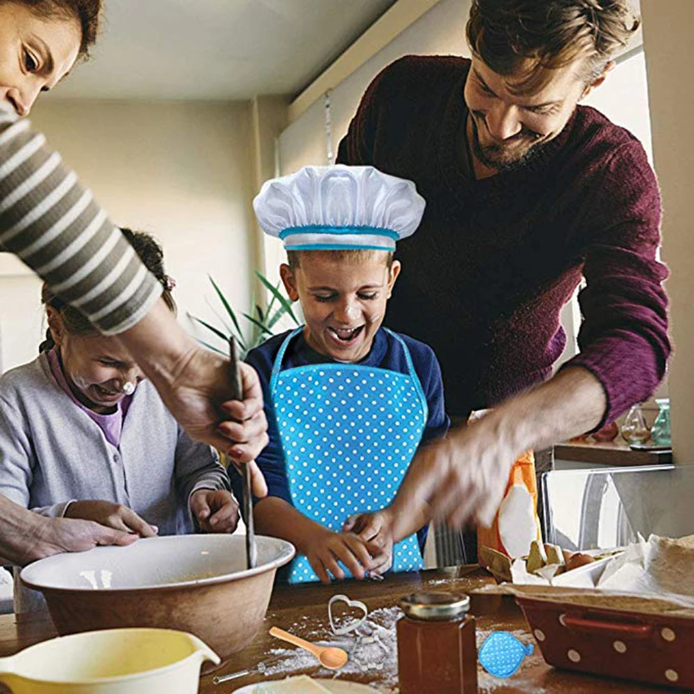 11 шт./компл. Детские кухонные приспособления для готовки Кухонный Фартук формы шеф-повара ролевые игры кухонные игрушки подарки для