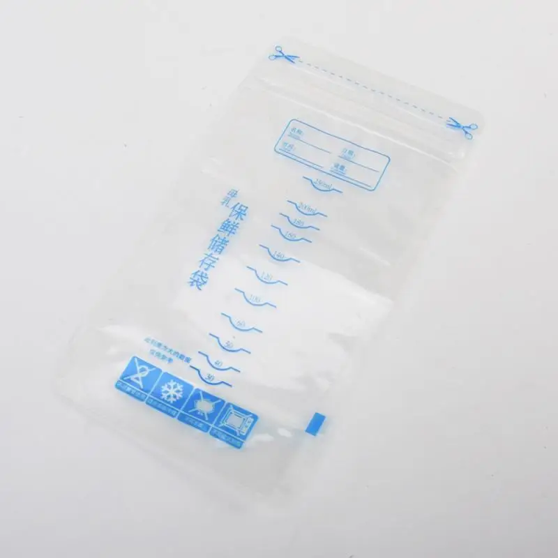 30pieces/set 250ml Feeding Bags Safe Convenient For Newborn Baby Stuff Freezer Milk Container Storage Breast Milk Disposable
