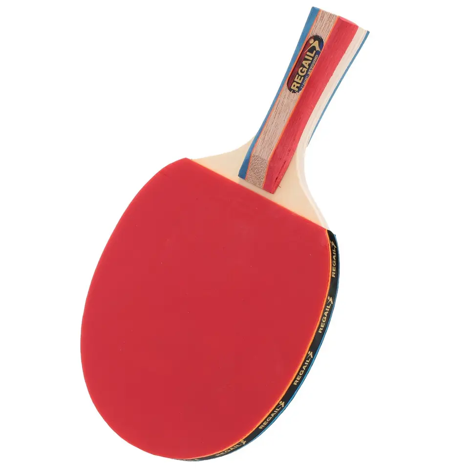 1pc Manico Lungo Shake Mano Professionale Da Tavolo Racchette Da Ping Pong Pingpong Racchetta Da Tennis Paddle Bat Con Il Sacchetto Di Caso
