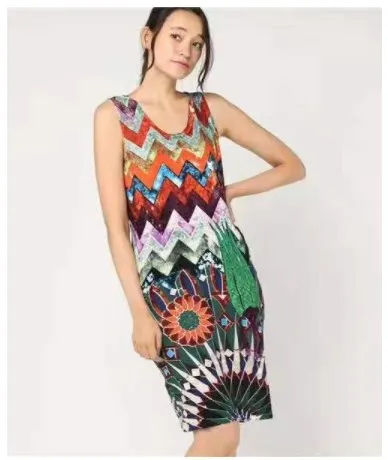Spanish fashionable multi-style dress in - Цвет: 9