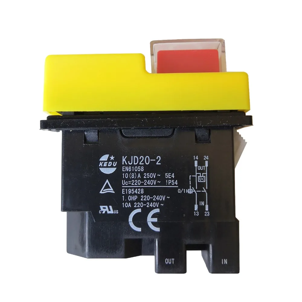 KJD20-2 220V 4Pin Switch 3