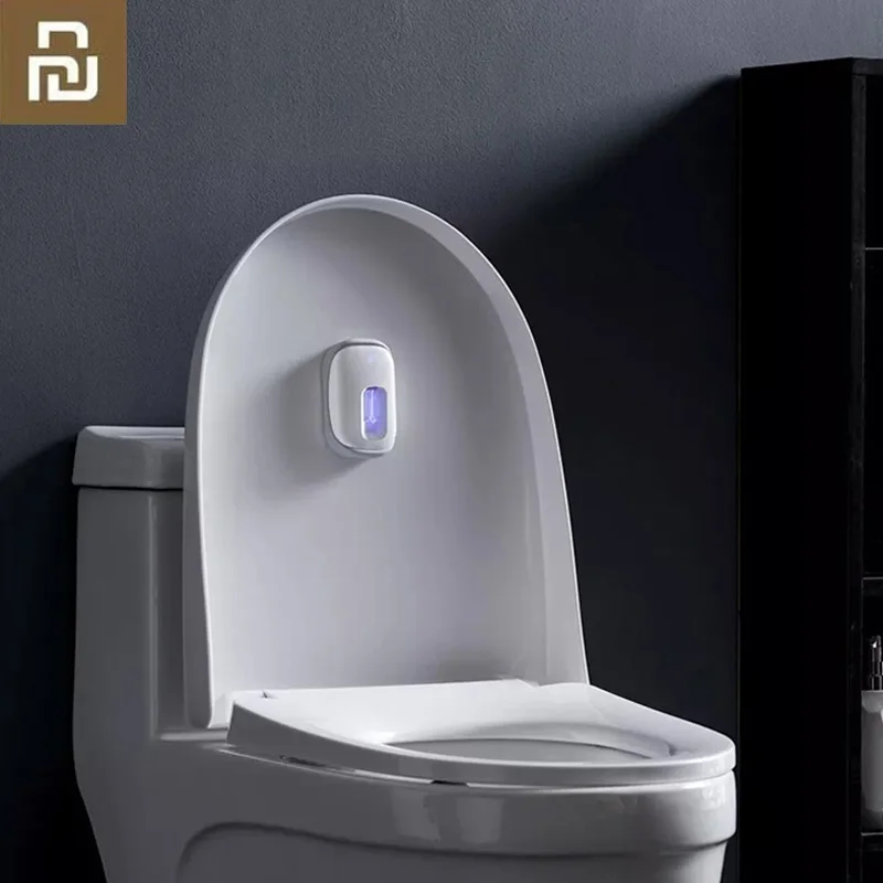 Xiaoda – Dispositivo inteligente de esterilización ultravioleta para WC, lámpara germicida UV impermeable IPX4 para inodoro, recargable por USB, elimina olores, de Youpin