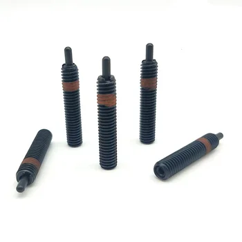 

2pcs PJH3 PJH4 Allen telescopic positioning ejector pin screws subjective spring plunger screw heavy-duty bolts black color