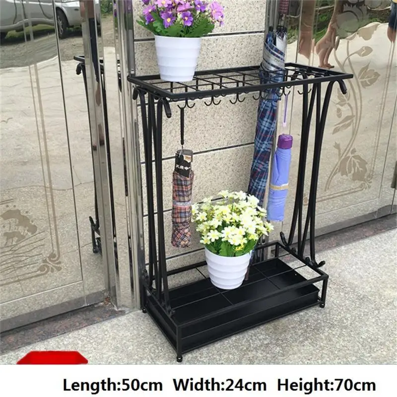 Version B Oein Store Soporte Escobas Pared Stojak Na зонтик металлическая стойка Каса Porte Parapluie Porta Ombrelli Portaombrelli стойка для зонта - Цвет: Version B