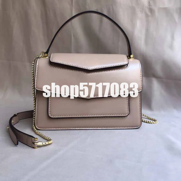 

2020 top brand fashion high-quality leather shoulder women bag metal chain portable ladies bag luxury designer bag