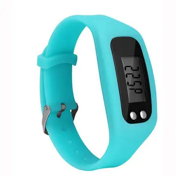 

Watch Pedometer Sports Outdoor Can Be Counted A Few Calories Time Without Software Silicone Time Meter