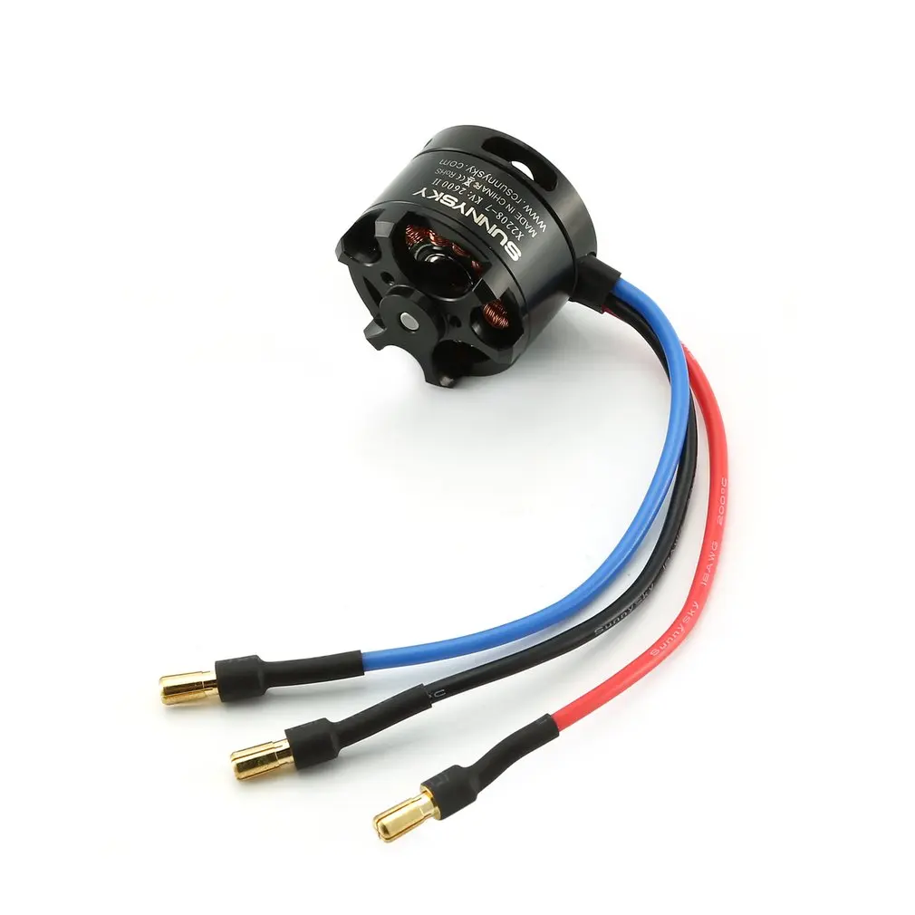 SUNNYSKY X2208 1500KV 2600KVFixed-wing мотор бесщеточный двигатель для многоосевой антенны RC бесщеточный двигатель модель самолета