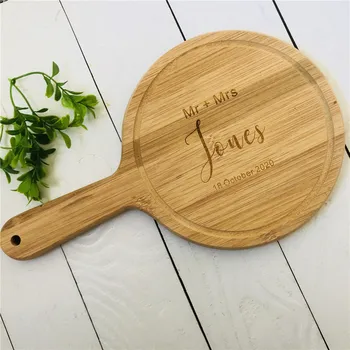

Personalized Cutting Board, Bamboo Cutting Board Personalized Gifts for Parents Wedding Gifts for the Couple, Engagement Gifts