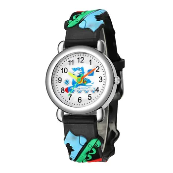 

Cute 3D Cartoon Pattern Watch Silicone Strap Analog Quartz WristWatch Children Sports Watch Clock Hour Gift For Kids Boys C272