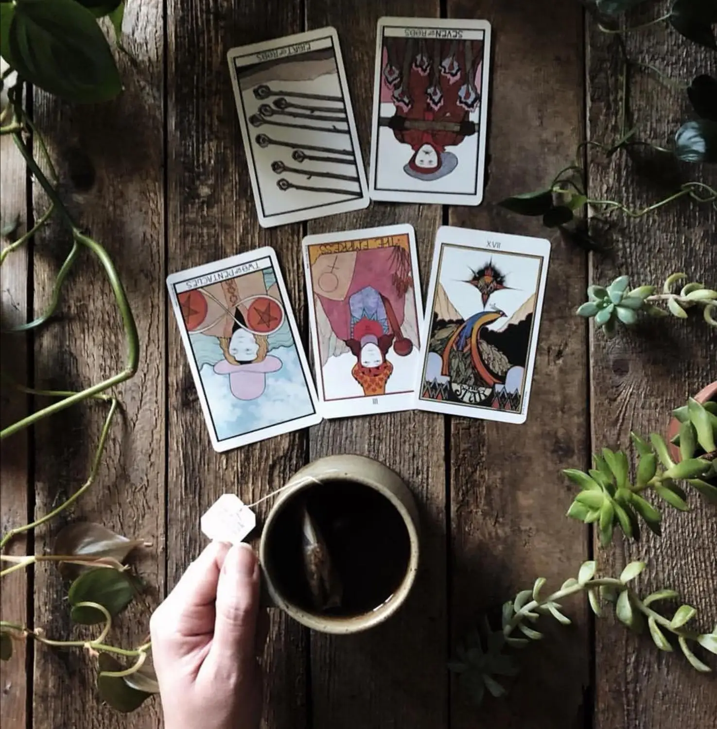 Aquarian Tarot оригинальная колода английская версия игральная карточная плата игровая Карта