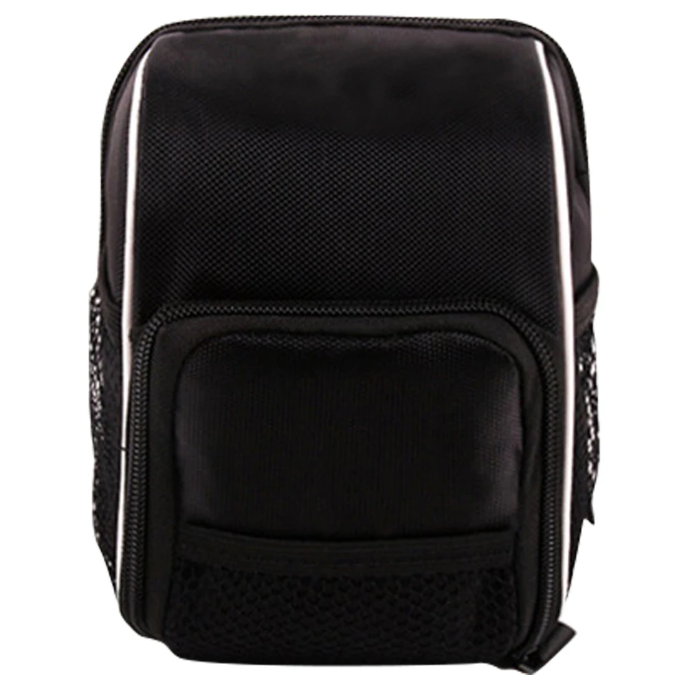 Phone Pouch Wear Resistant Bicycle Bag Storage Outdoor Black Zipper Large Capacity Waterproof Cycling Accessories Durable Holder