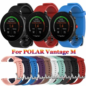 

Wrist Band Strap for POLAR Vantage M Smartwatch Band Bracelet Wristband Strap Replacement Accessories Soft Silicone Band Unisex