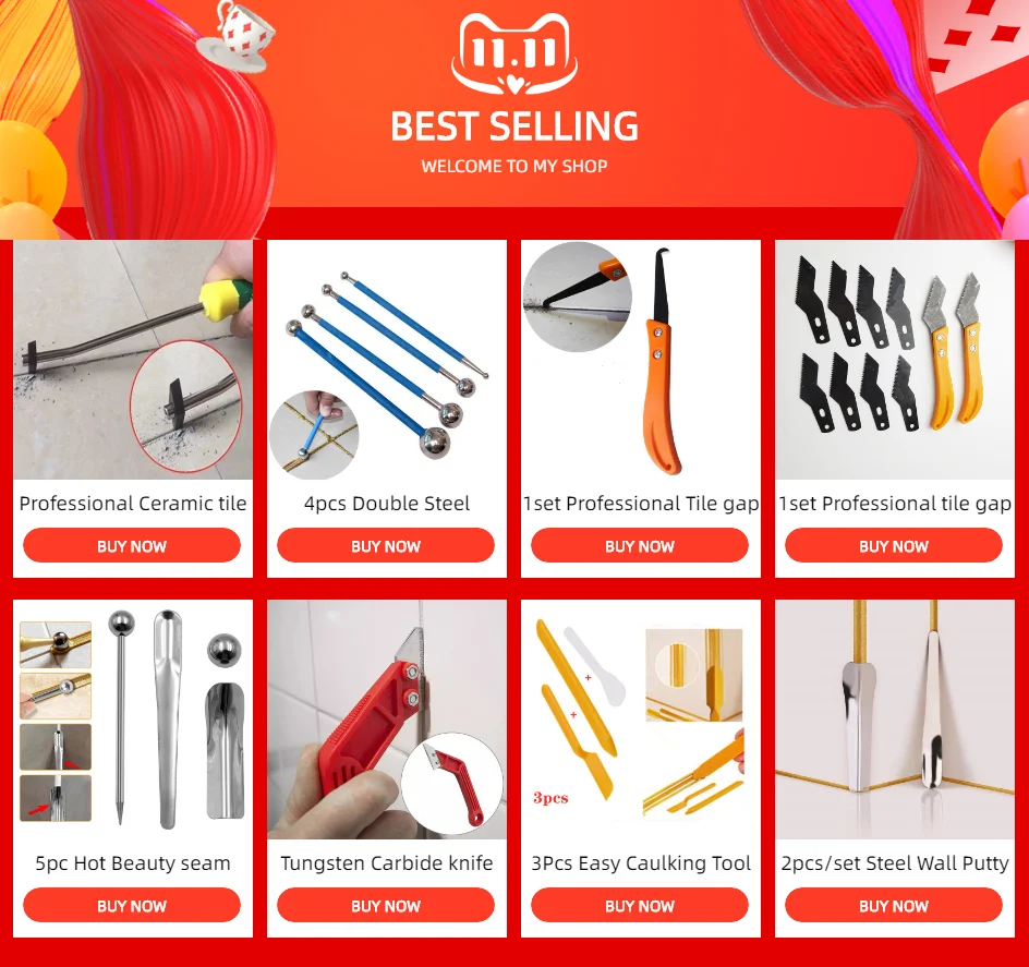 Professional Ceramic tile grout remover Tungsten Steel Tile Gap cleaner Drill Bit for Floor Wall seam Cement Cleaning hand Tools