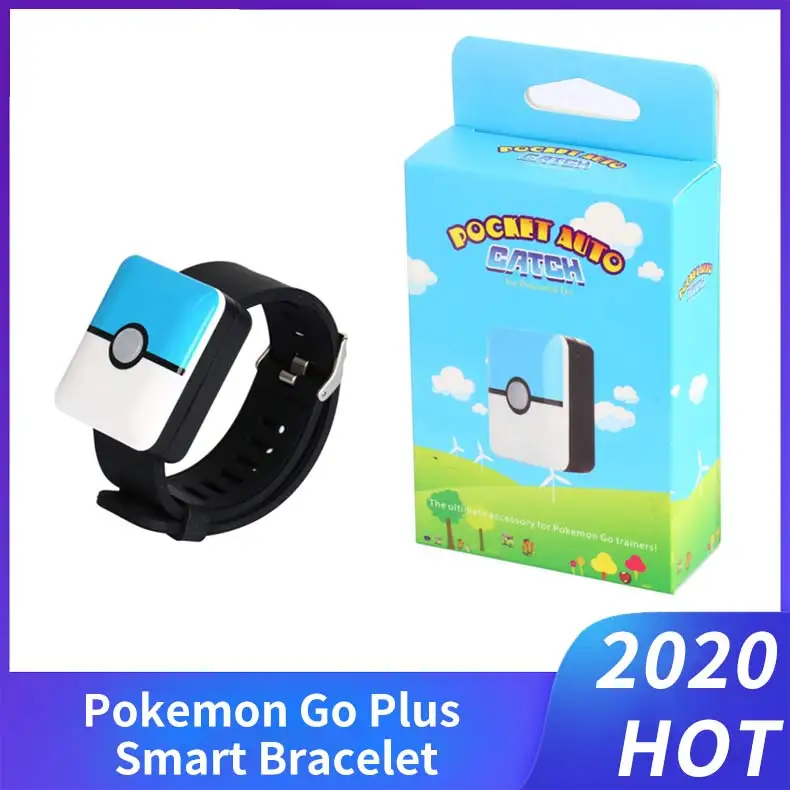 Для Pokemon Go Plus перезаряжаемый браслет BT часы игровой аксессуар для Nintendo GO умный