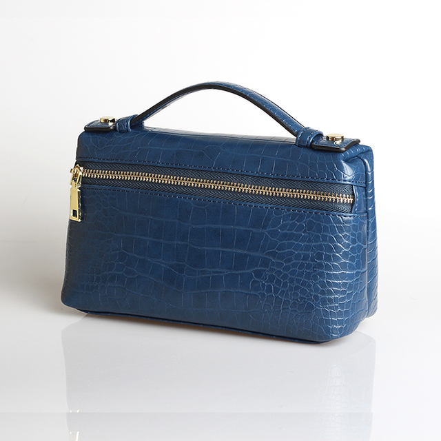 Fashion Designer Handbag Ostrich Pattern Portable Bag Clutch Bag 2022 Lady Hand Bag Purse Make Up Bag Trend Bag
