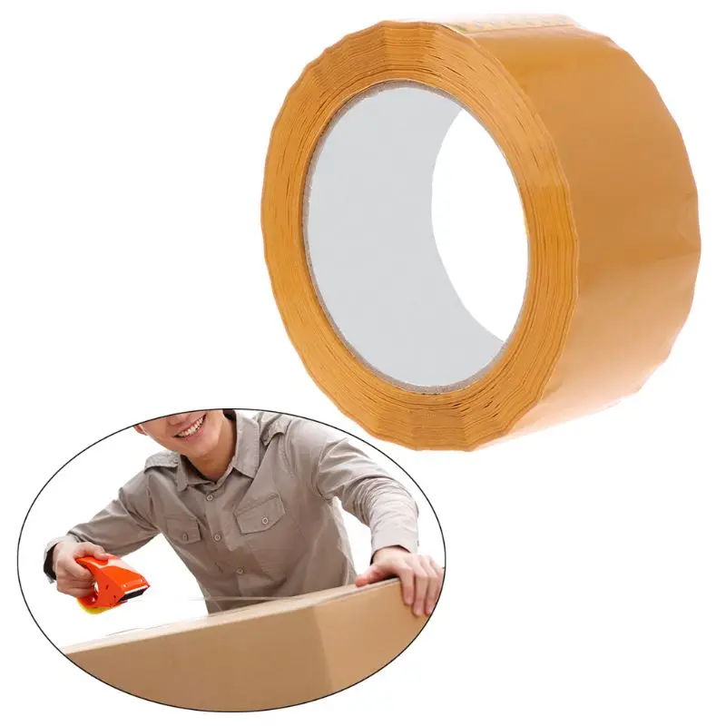 

48x16mm Brown Packaging Tape for Parcels and Boxes Adhesive Tape Paper Packing Adhesive