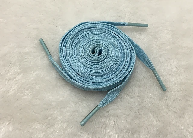 1 Pair Luminous Shoelaces Flat Sneakers Canvas Shoe Laces Glow In The Dark Night Color Fluorescent Shoelace 80/100/120/140cm Blue