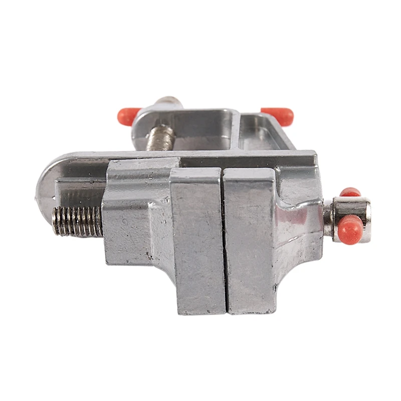 Aluminum Miniature Small Jeweler Clamp On Table Bench Vise Tool Vice 85mm x 95mm