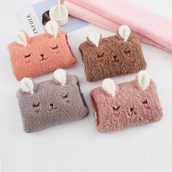 

Cute Electric Charging Hot Water Bottle Bag 220V Treasure Warm Baby Cartoon Hand Warmer Plush Heating Warm Palace Bags JJ70009
