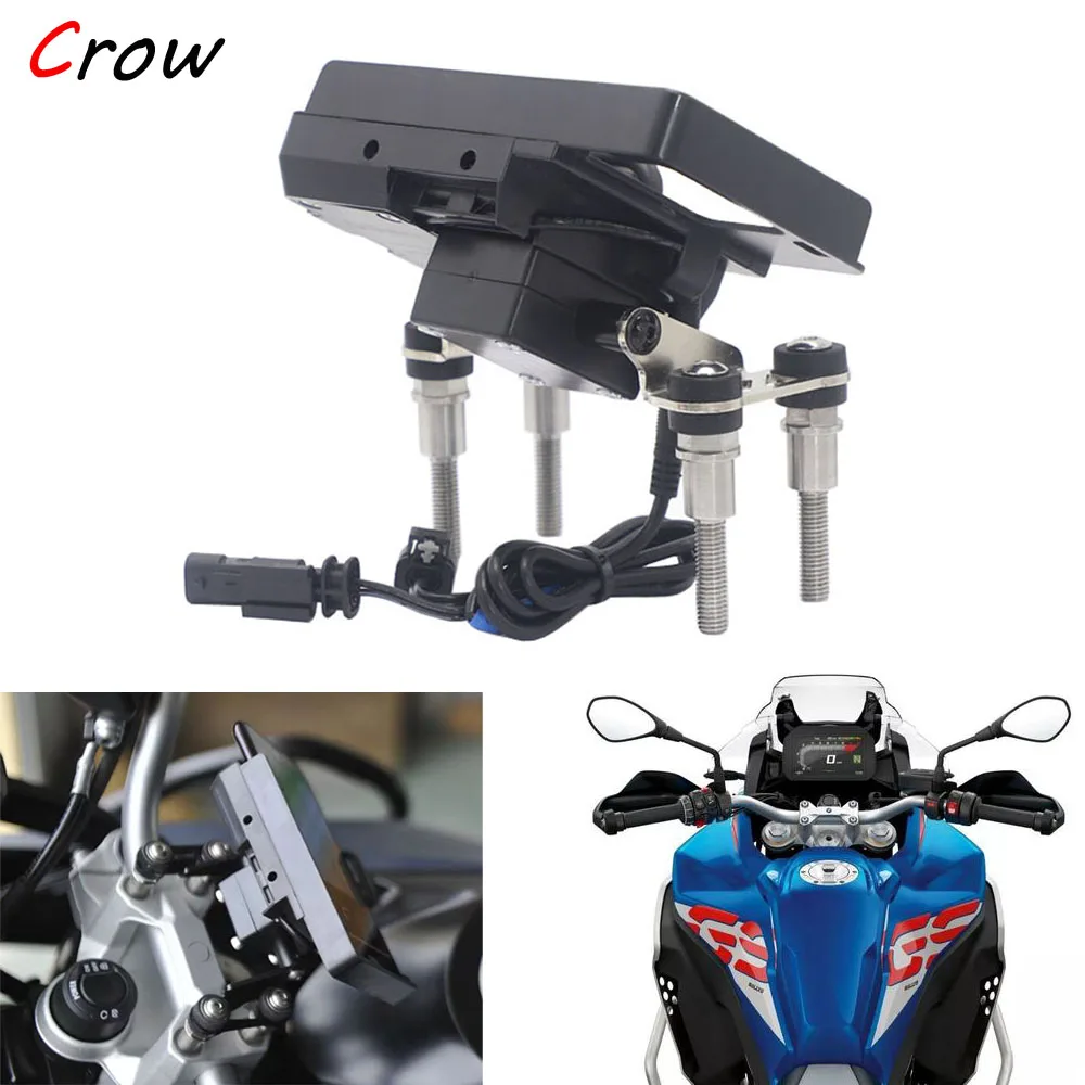 

Для BMW F800GS F700GS F750GS F850GS F 800GS F 700GS F 800 700 GS F850 F750 мотоциклетный держатель телефона GPS пластина Кронштейн