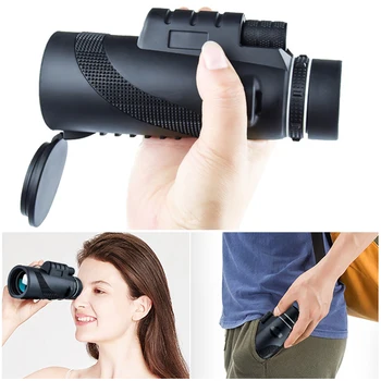 

HD Travelling Night Vision Dual- Zoom Hunting Professional 40X60 Optics Photograph Outdoor Super Clear Monocular Telescope