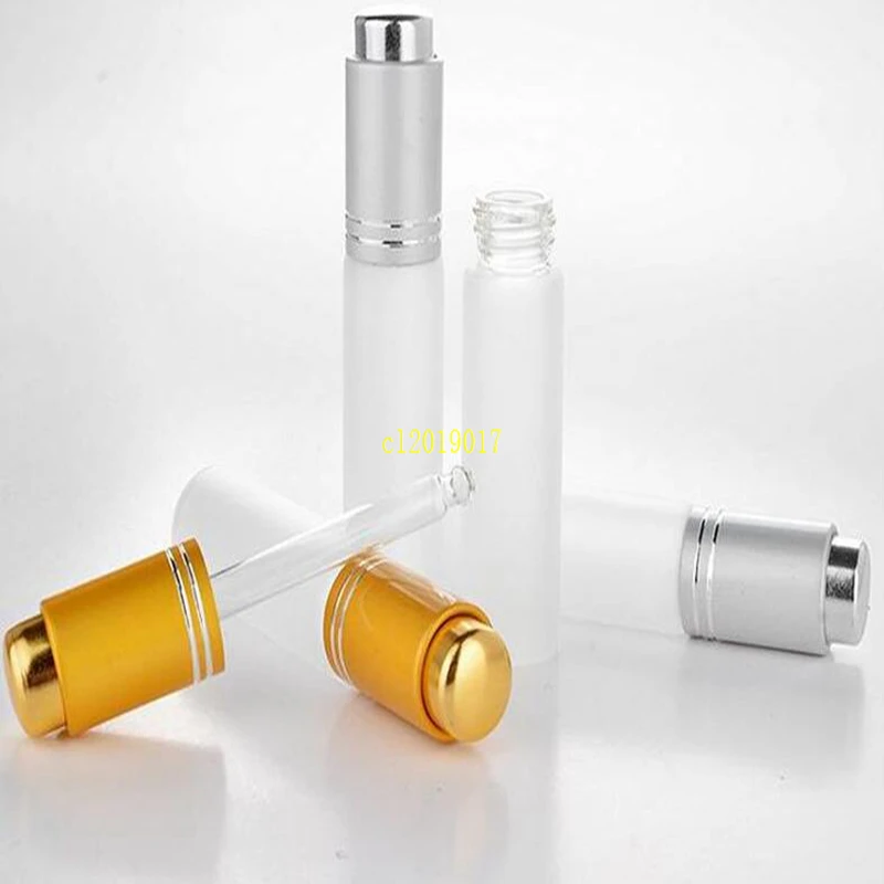 20 ML Mini Portable Frosted Glass Refillable Perfume Bottle Empty Cosmetic Parfum Vial With Dropper free shipping