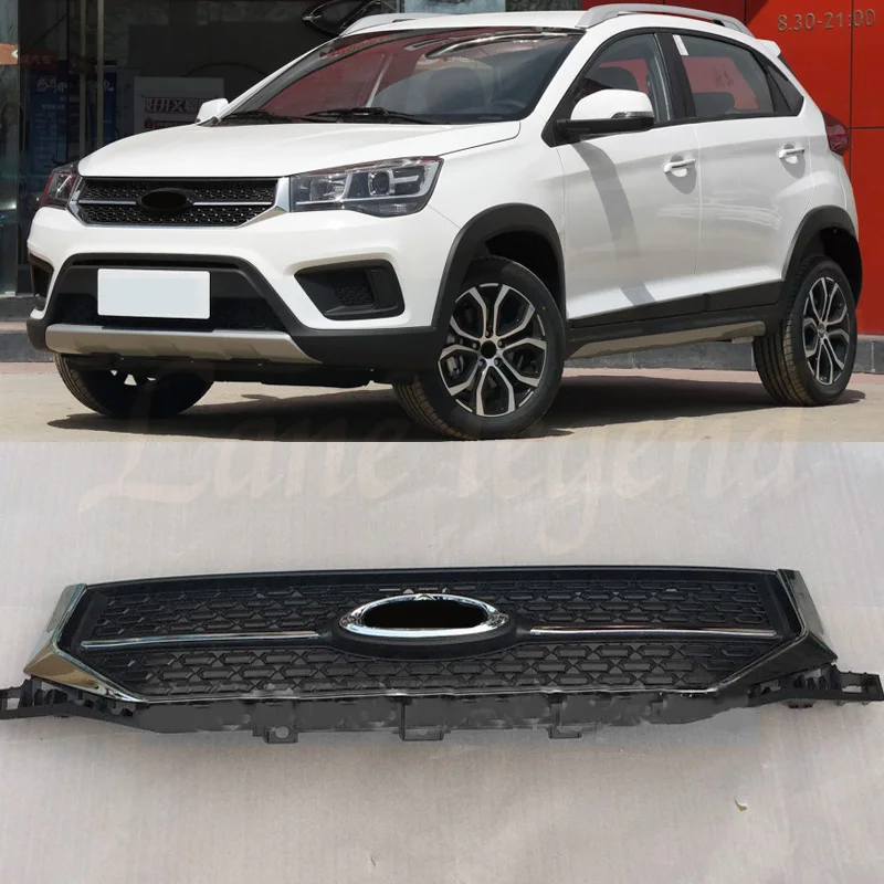 car styling For TIGGO 3X CHERY- Original high quality ABS Front Grille Trim Racing Grills Trim Environment accessories