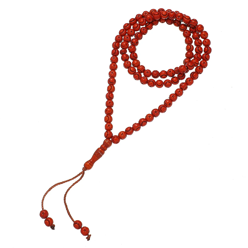 8 мм натуральный Tassel Pendant 99 четки исламский мусульманский тасбих Аллах Мохаммеда