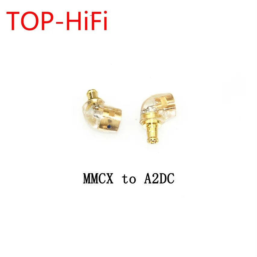

TOP-HiFi pair Headphone Plug for A2DC Male to MMCX Female Converter Adapter