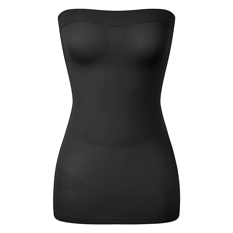 maidenform shapewear Women Strapless Shaperwear Full Body Slip Seamless Targeted Firm Tummy Control Slip Under Dresses limming Body Shaper Underwear maidenform shapewear