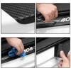 FORAUTO 4PCS Car Door Sill Scuff Plate Anti-scratch Sticker Protector Decor Strip Carbon Fiber For Peugeot 307 206 308 408 ► Photo 3/6
