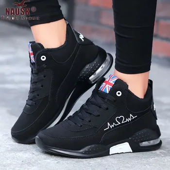 

New Women's Sneakers Women Shoes Woman High-Top Cotton Sport Shoes Student Lace Up Casual Sneakers Zapatillas Mujer