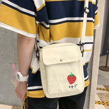 Южно-корейские сумки в студенческом стиле милая маленькая сумка на плечо в японском стиле хипстерская одежда по аниме Harajuku школьный рюкзак брезентовый плечевая сумка рюкзак